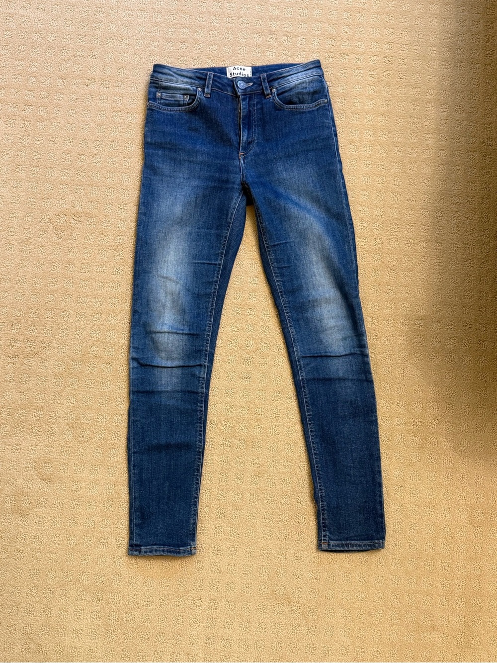 Acne Studios Skin 5 Used Blue Jeans